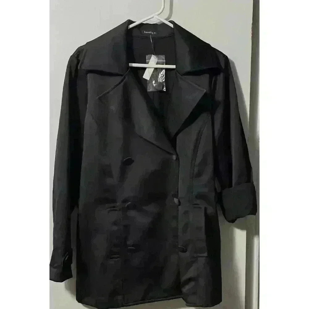 Women's Bentley Blazer Jacket‎ Large Black